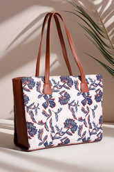 - SkyLeaf Side Rexine Canvas Bag